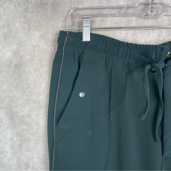 Nepenthes Needles Piping Cowboy Poly Double Cloth Pant In Green Women's Size M - Picture 7 of 10